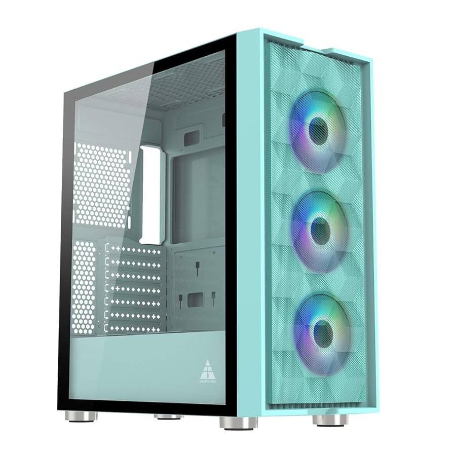 Amazon.co.jp: GOLDEN FIELD MAGE ミドルタワー型PCケース 強化
